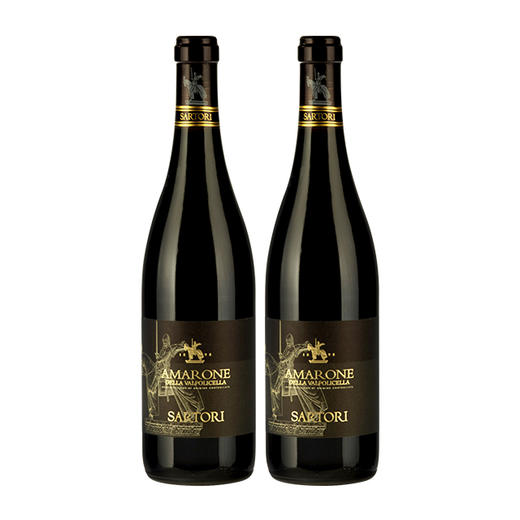 【双支特惠装】赛丽塔埃玛红葡萄酒Sartori Amarone della Valpolicella  750ml*2 商品图0