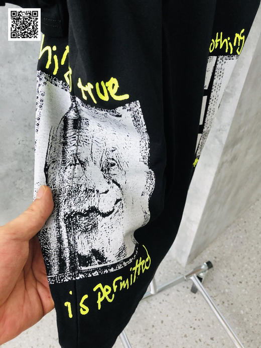 三角图腾 Palace x Anarchic Adjustment 20ss Nothing Is True 联名Tee黑色 S-XL  男女同款 商品图3