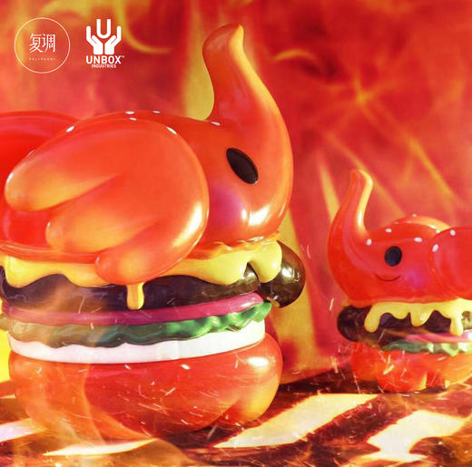 Unbox 辣椒堡 burger elfie 商品图3