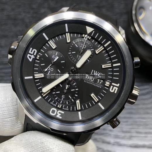 N精品，IWC万国海洋计时系列雅克·伊夫·库斯托探险之旅特别版，一键更换表带！表径44×17mm，亚洲7750自动机械计时机芯，3点位日历星期显示，蓝宝石水晶玻璃表镜，表镜经双面防眩处理透光清晰，富有 商品图12
