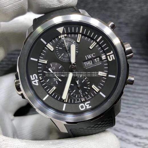 N精品，IWC万国海洋计时系列雅克·伊夫·库斯托探险之旅特别版，一键更换表带！表径44×17mm，亚洲7750自动机械计时机芯，3点位日历星期显示，蓝宝石水晶玻璃表镜，表镜经双面防眩处理透光清晰，富有 商品图1