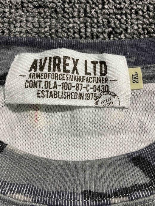 军潮！Avirex美军官方供货商！迷彩长袖T恤！正品保真！标全 商品图2