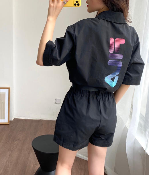 工装连体短裤0624C3 商品图3