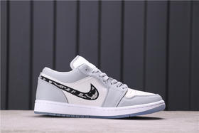 乔丹/Air Jordan AJ1 aj1 乔丹1代 乔1 乔丹1代高帮系列Dior x Air Jordan 1 High 货号：CN8607-002 乔1高帮迪奥联名36-45