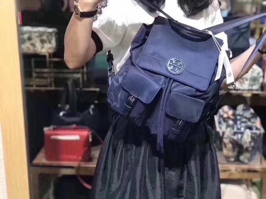 有折扣！Tory burch TB降落伞布双肩包 商品图8