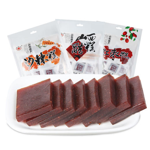 果糕山西特产醋糕沙棘糕红枣糕128g×3零食小吃 商品图2