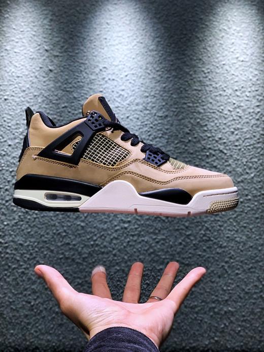 Air Jordan 4 “Mushroom” AJ4 乔4 珍珠奶茶 卡其蘑菇  货号：AQ9129-200 码数：36-46 商品图0
