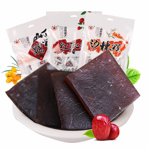 果糕山西特产醋糕沙棘糕红枣糕128g×3零食小吃 商品图4