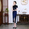 YSN-2011 新款重工刺绣长款走秀日常旗袍 商品缩略图0