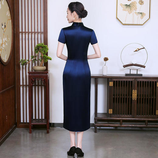 YSN-2011 新款重工刺绣长款走秀日常旗袍 商品图3