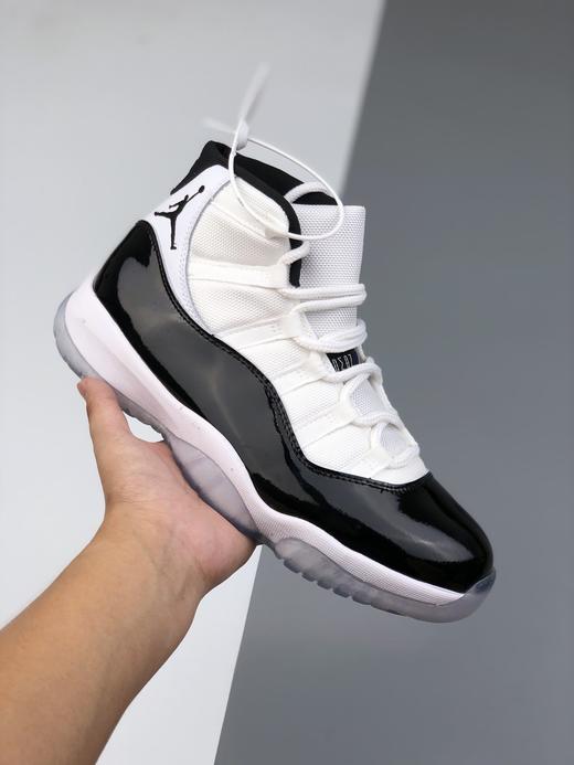 Air Jordan 11Concord AJ11乔丹11代康扣高帮篮球鞋货号：378037-100 SIZE：36-46 商品图0