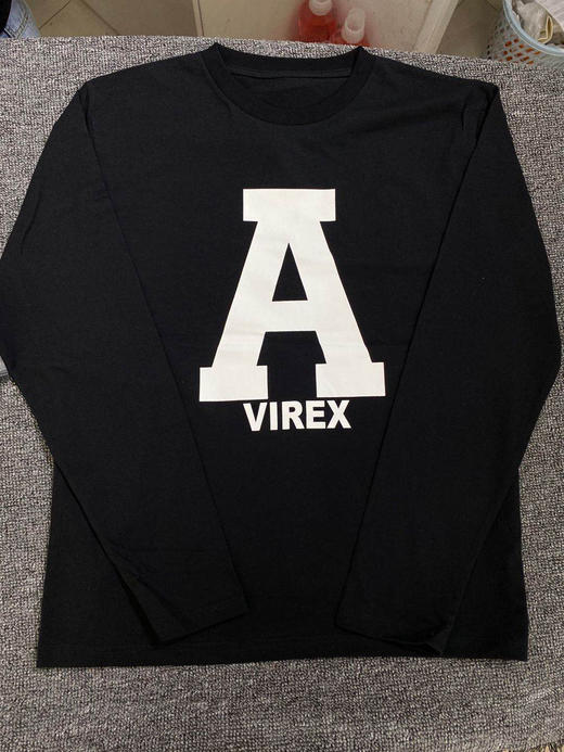 军潮！Avirex简约大A长袖T恤！单穿打底都是极好的！正品保真 商品图4