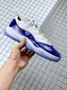 Air Jordan 11 Low WMNS “Concord”aj11康扣低帮白蓝漆皮  货号：AH7860–100 SIZE：36-46 商品缩略图0