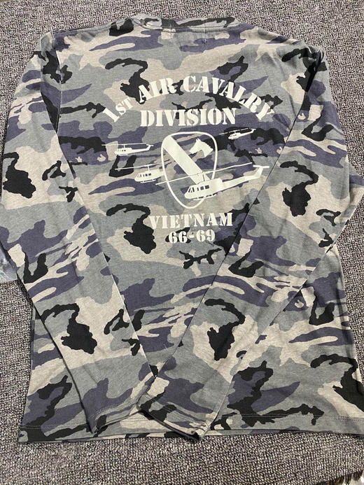 军潮！Avirex美军官方供应商！越战空骑兵主题！长袖T恤！标全！正版保真！ 商品图8