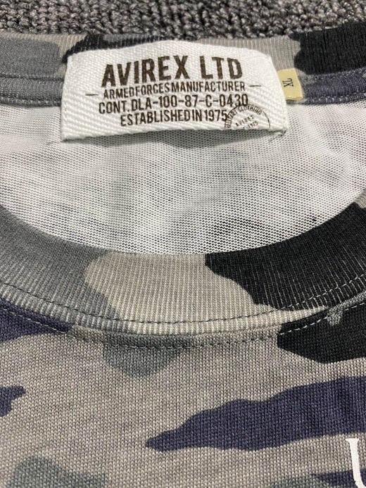 军潮！Avirex美军官方供应商！空军主题长袖T恤！标全。正品保真。 商品图9