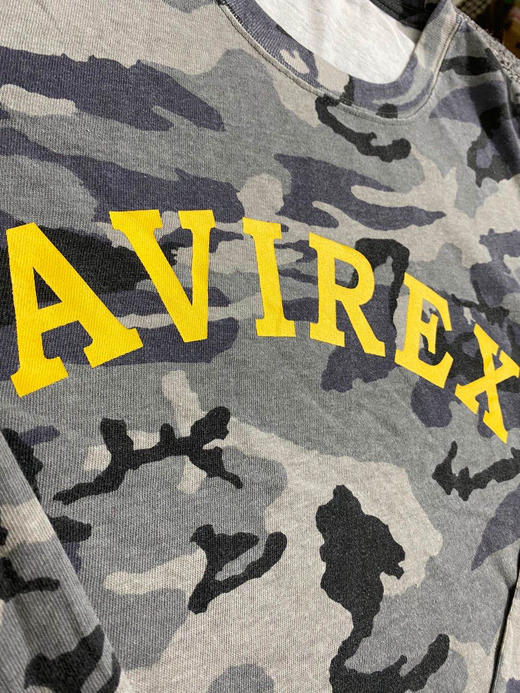 军潮！美军官方供货商Avirex迷彩长袖T恤！保真！ 商品图2