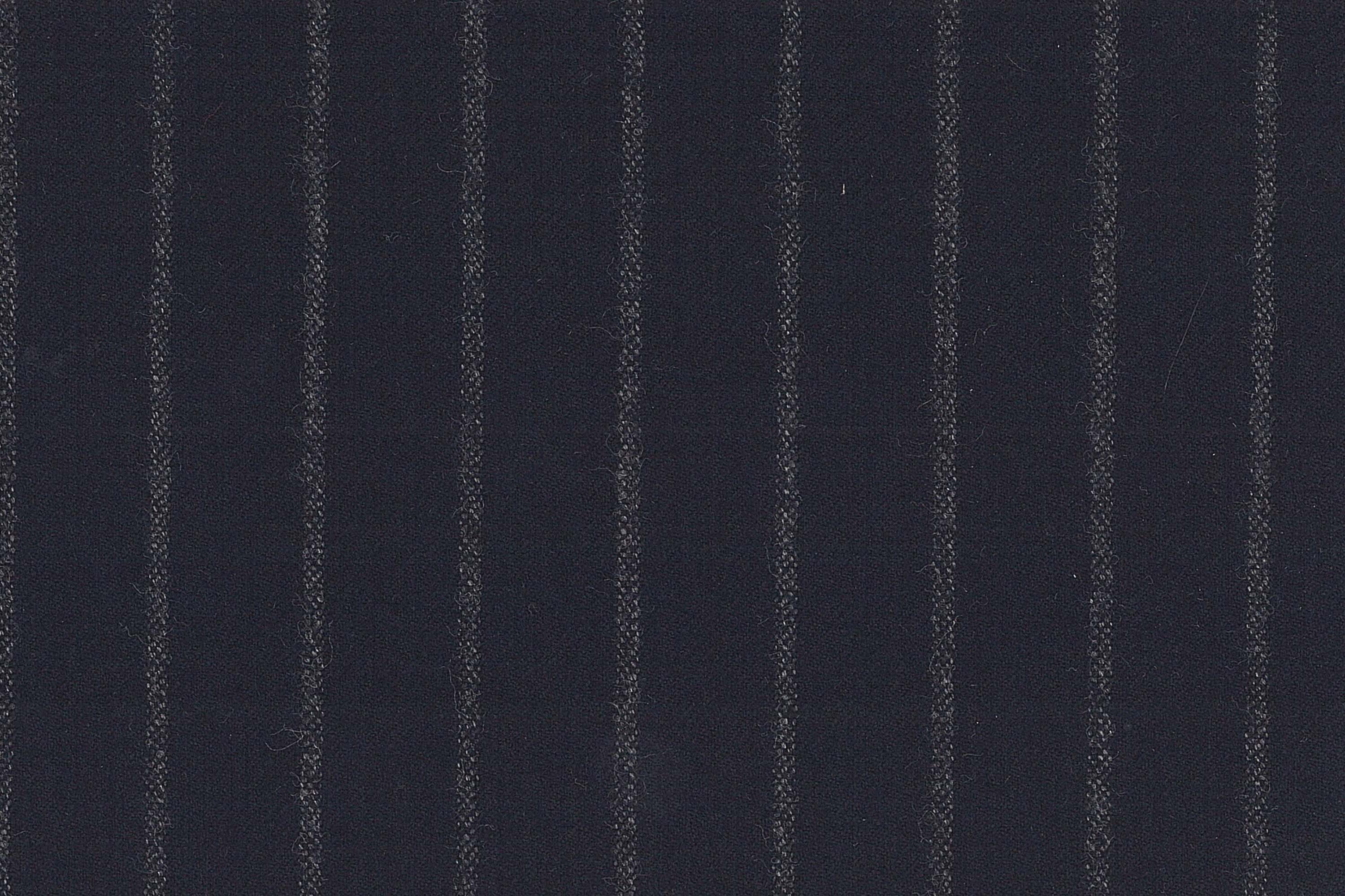 WT67594-202 纯毛高支绒面花呢 【蓝色 条纹 斜纹 W100】(902)