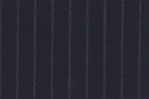 WT67594-202 纯毛高支绒面花呢 【蓝色 条纹 斜纹 W100】(902) 商品图0