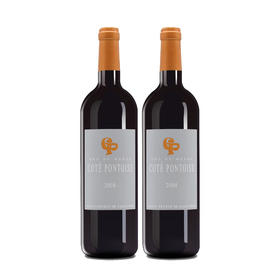 【双支特惠装】孔特蓬萨城堡红葡萄酒 Chateau Cote Pontoise  750ml*2