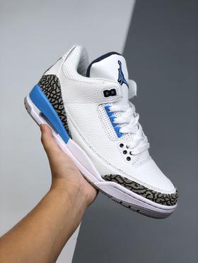 Air Jordan 3 “UNC” aj3 北卡蓝 大学蓝 SIZE：40-45LS 货号：CT8532-104
