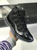 黑武士  酷似伽玛蓝 Air Jordan 11 Retro AJ11乔11 全黑麂皮伽玛蓝兄弟配色 鞋面采用漆皮和麂皮结合制作，搭配后跟哑光Jumpman Logo 极具质感 商品缩略图0