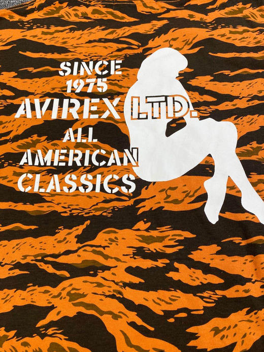 Avirex飞行员服必搭。长袖T恤！剪标正品 商品图10