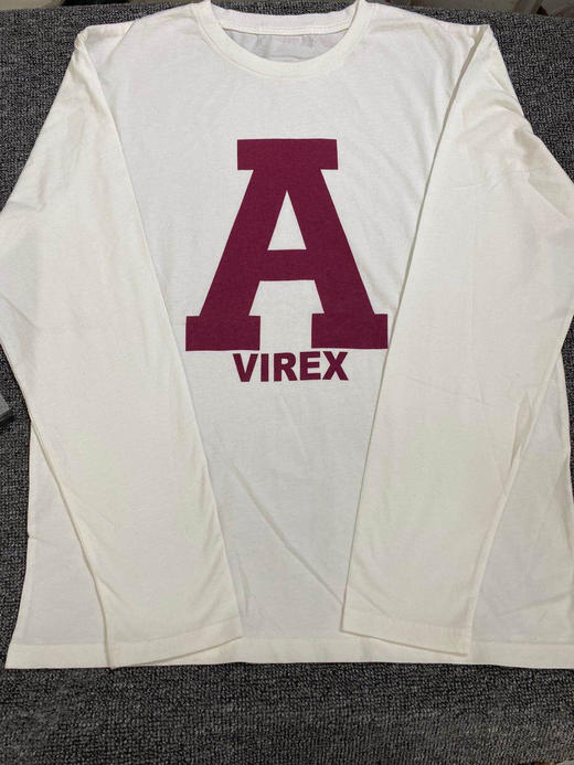 军潮！Avirex简约大A长袖T恤！单穿打底都是极好的！正品保真 商品图2