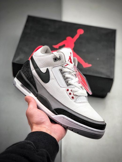 Air Jordan 3 Retro NRG"Tinker "迈克尔·乔丹AJ3 初代中帮复古休闲运动文化篮球鞋“手稿白水泥钩子 ” 货号：AQ3835-160 商品图0