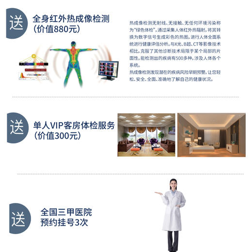 VIP-全面防癌 体检套餐 商品图2