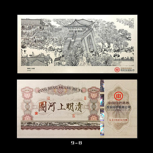 清明上河图纪念券 中国印钞造币 西安印钞发行 商品图5
