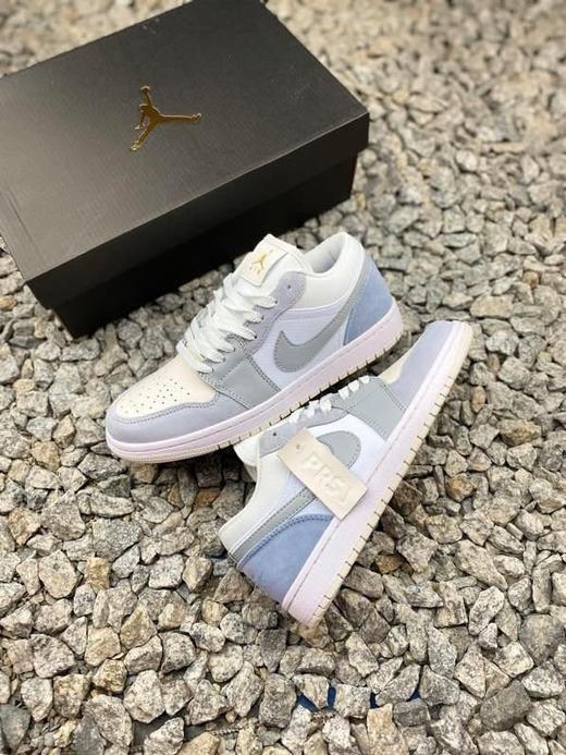 原头装‬层皮革#内缓置‬震气垫#耐克 Nike Air Jordan 1 Low “Paris” 巴黎 “小Dior” AJ1 乔1 低帮潮流缓震动运‬休闲板鞋 商品图0
