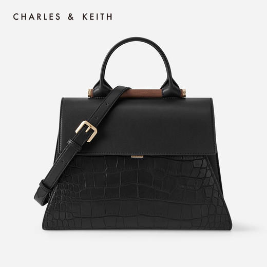 CHARLES＆KEITH2020夏季新品CK2-50781233女士时尚翻盖手提单肩包 商品图3
