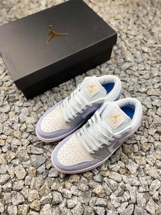 原头装‬层皮革#内缓置‬震气垫#耐克 Nike Air Jordan 1 Low “Paris” 巴黎 “小Dior” AJ1 乔1 低帮潮流缓震动运‬休闲板鞋 商品图2