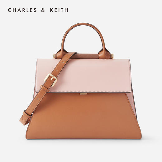 CHARLES＆KEITH2020夏季新品CK2-50781233女士时尚翻盖手提单肩包 商品图2