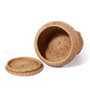 藤编鼓型围棋罐 商品缩略图3