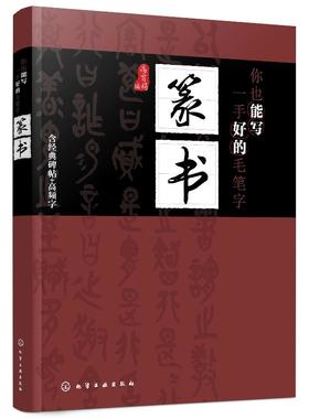 你也能写一手好的毛笔字 篆书 篆书书写姿势基本功训练 篆书经典碑帖篆书书写运用创作教程书籍 篆书毛笔书法技巧书籍 视频教学