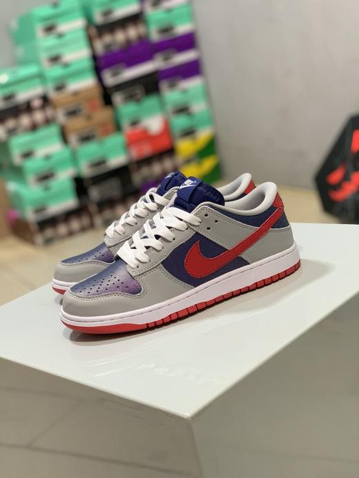 限定款 蓝紫渐变 Nike Sb Dunk Low 联名扣篮系列复古低帮休闲运动滑板板鞋 商品图0