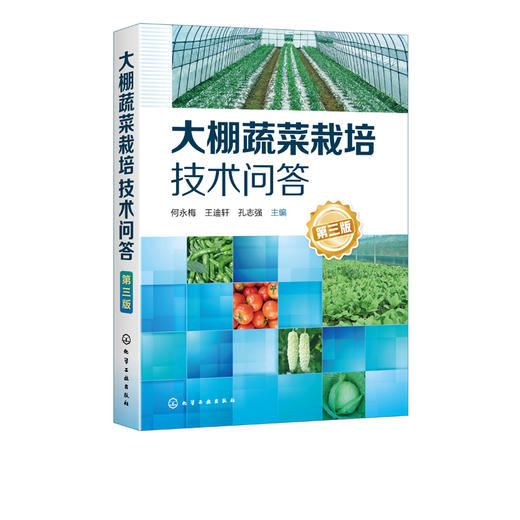 大棚蔬菜栽培技术问答 第三版 大棚配套设施建设维护 大棚蔬菜环境调控技术大棚蔬菜定植田间管理技术对大棚蔬菜育苗病虫害防治书 商品图5