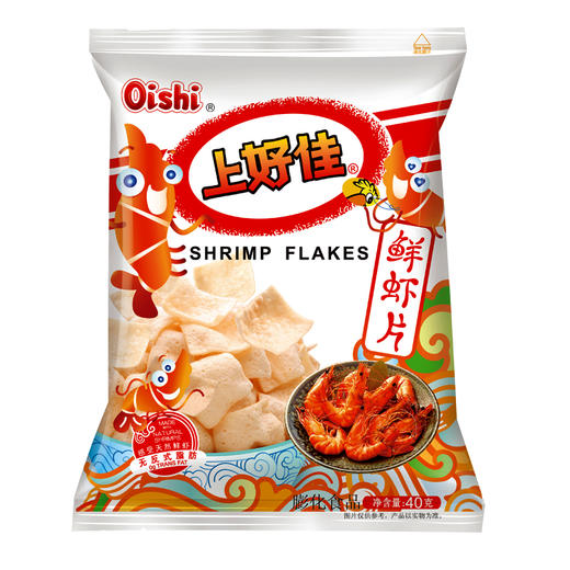 上好佳鲜虾片（40g/包） 商品图0