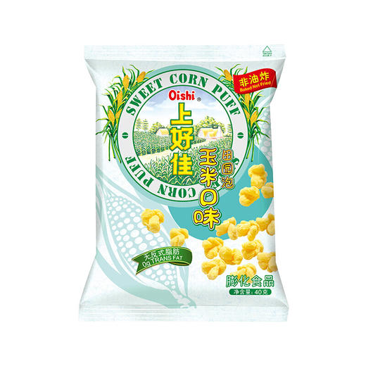 上好佳玉米口味田园泡（40g/包） 商品图0