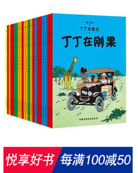 丁丁历险记全套22册大开本