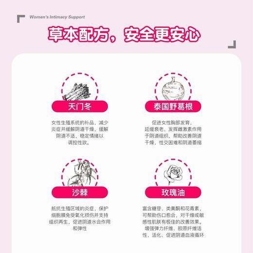 现货~Clinicians科立纯女性水润丸 60粒 商品图2