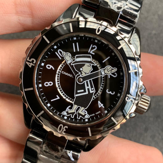 五星推荐！Baselworld 巴塞尔表展 Chanel Mademoiselle KOR香奈儿 J12系列 腕表表壳：38mm 表壳由高科技陶瓷制作 商品图2