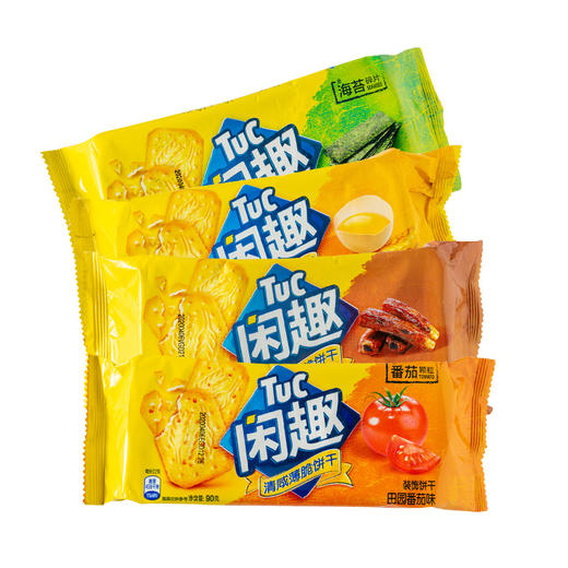 闲趣清咸薄脆饼干（90g/包） 商品图0