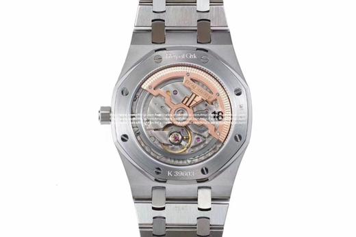 XF重磅新品：皇家橡树15202 超薄“香槟金”限量发售 市场独家 1，机芯功能：机芯调历功能与正品一致。 2，表壳厚度：8.5mm 3，表针针轴：针轴大小和正品完全一样。 商品图7