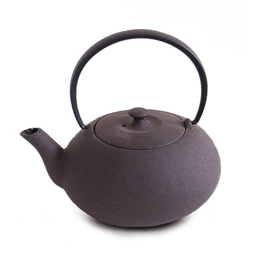 日本原产WAZUQU菊地保寿堂急须铸铁茶壶水壶600ml 商品图5