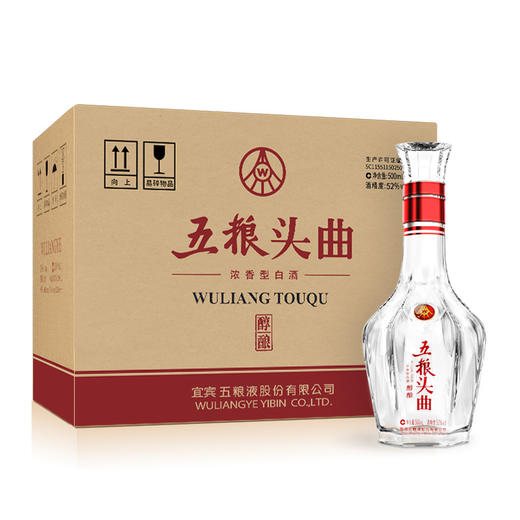 52度五粮头曲醇酿（曲之舞）500ml 单瓶 商品图5