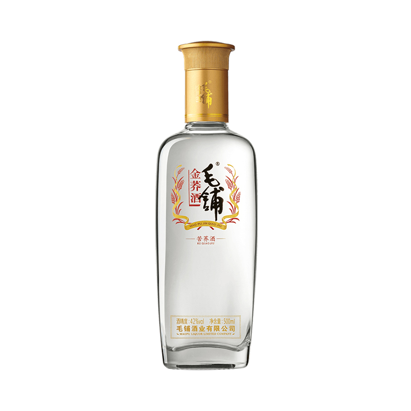 【尊享】500ml42度毛铺金荞酒_1*1