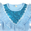 BYN-8060（活披风 可拆）新品冰雪奇缘爱莎渐变连衣裙子elsa女童网纱蓬蓬裙 商品缩略图2