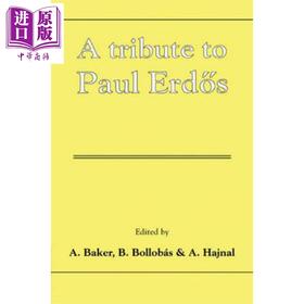【中商原版】向保罗·厄多斯致敬 英文原版 A Tribute to Paul Erdos Alan Baker